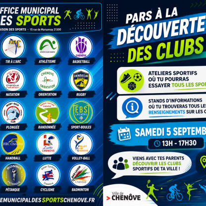 A la découverte des clubs 2026